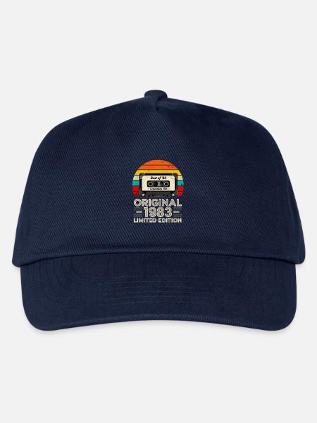 Original 1983 Limited Edition Best Of 83 - Kinder Basecap - Navy