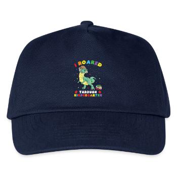 Kindergartenkostüm Dinosaurierkostüm - Kinder Basecap - Navy - Vorne