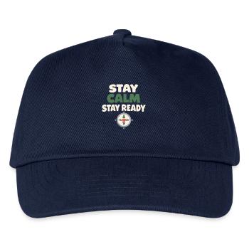 Ruhe Schlägt Panikbereitschaft, Lebensstil, - Kinder Basecap - Navy - Vorne