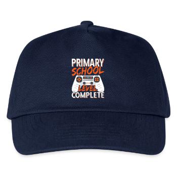 Last Day Of Primary School Graduation 2026 Gamer - Kids’ Baseball Cap - navy - Front