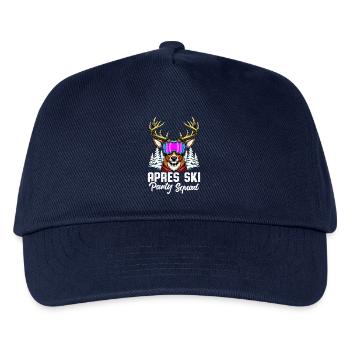 Apres Ski Party Squad - Kinder Basecap - Navy - Vorne