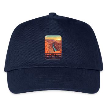 Grand Canyon Nationalpark, Arizona - Kinder Basecap - Navy - Vorne