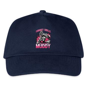 Quad ATV Femme Fille Quad Quad - Casquette de baseball Enfant - marine - Devant