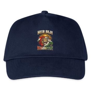 Mr. Biji Kurdistan Kurd Kurds - Kids’ Baseball Cap - navy - Front