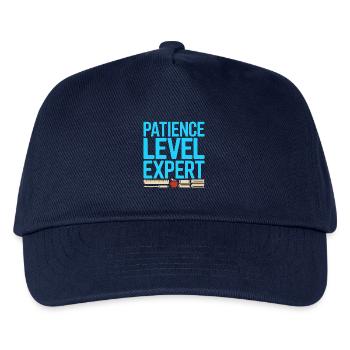 Homeroom Teacher Patience Level Expert Educator - Kinder Basecap - Navy - Vorne