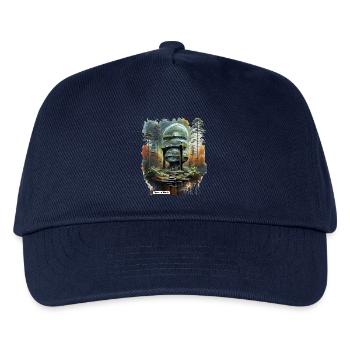 Raum in Woods Dome - Kinder Basecap - Navy - Vorne