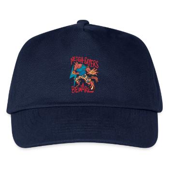 Reiter Reiterin Pferd Neigh-Sayers Beware - Kinder Basecap - Navy - Vorne