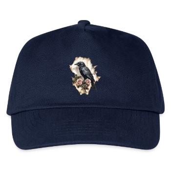 Raven - Kids’ Baseball Cap - navy - Front