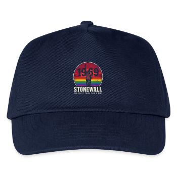 Pride Month LGBT – Stonewall 1969 - Kinder Basecap - Navy - Vorne