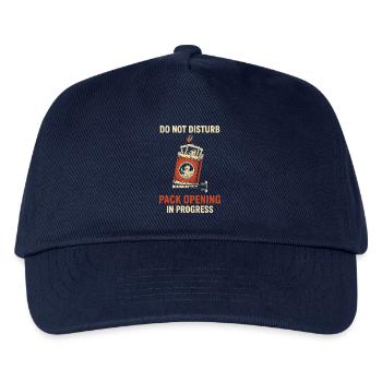 Nicht stören Pack-Öffnung im Laufenden Handel - Kinder Basecap - Navy - Vorne