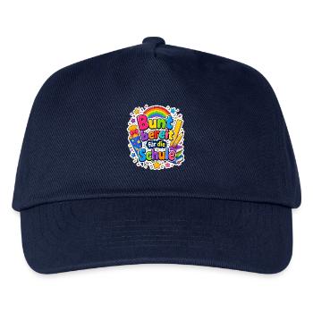 Schulkind 2026 Einschulung 2026 Schulanfang - Kinder Basecap - Navy - Vorne