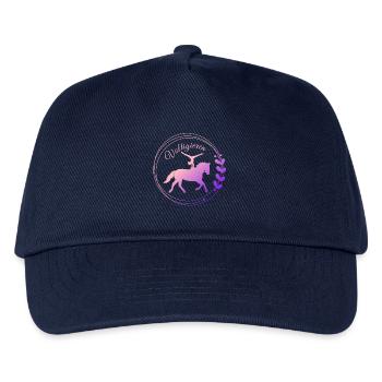 Vaulting Handstand – Sport Outfit for Voltis - Kids’ Baseball Cap - navy - Front