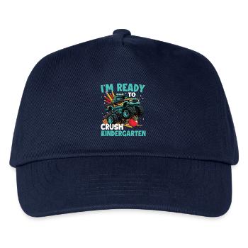 Ready To Crush Kindergarten Pre-K Grad - Kids’ Baseball Cap - navy - Front