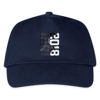 8 ANS ÉDITION LIMITÉE 8E ANNIVERSAIRE 2018 - Casquette de baseball Enfant - marine - Devant