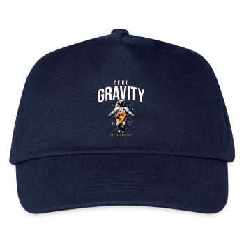 Zero Gravity Astronaut Earth Space - Kids’ Baseball Cap - navy - Front