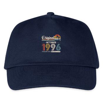 Original Oktober 1996 – 30. Geburtstag Retro - Kids’ Baseball Cap - navy - Front