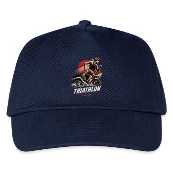 Triathlon - Kinder Basecap - Navy - Vorne