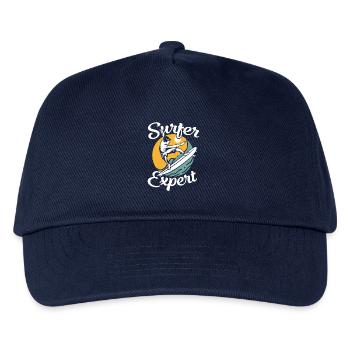 Surfer Design Surfer Expert Surfboard - Kids’ Baseball Cap - navy - Front
