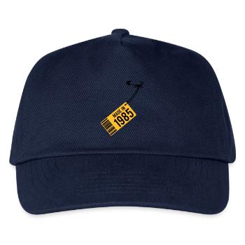 Geburtstag T-Shirt 1985 - Kinder Basecap - Navy - Vorne