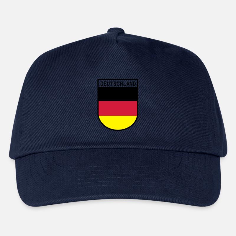 Deutschlandwappen 2 - Kinder Basecap - Navy