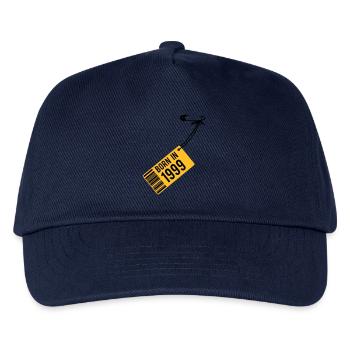 Geburtstag - Born in 1999 - Kinder Basecap - Navy - Vorne