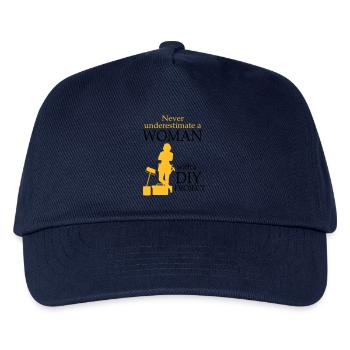 2541614 128189769 DIY - Kids’ Baseball Cap - navy - Front