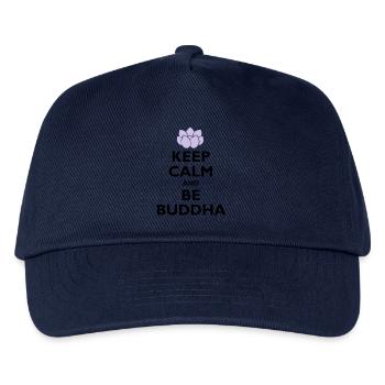 be buddha - Kinder Basecap - Navy - Vorne