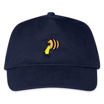 Biene kotzt Honig - Kinder Basecap - Navy - Vorne