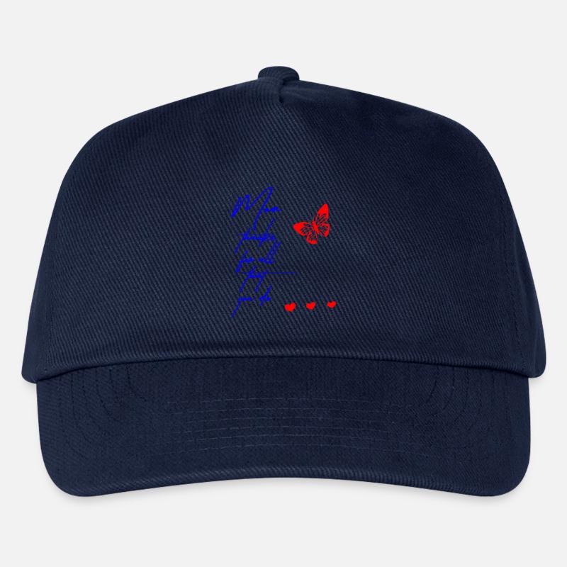 Danke Mama, Schmetterling - Kinder Basecap - Navy