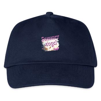 Sommervogel - Schmetterling - Wortschätze - Kinder Basecap - Navy - Vorne