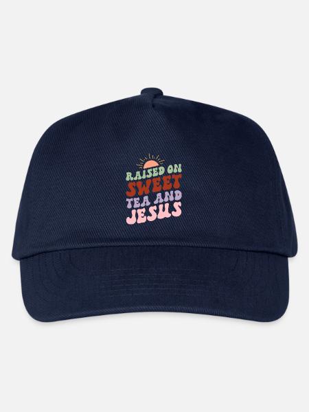 Tee und Jesus - Kinder Basecap - Navy