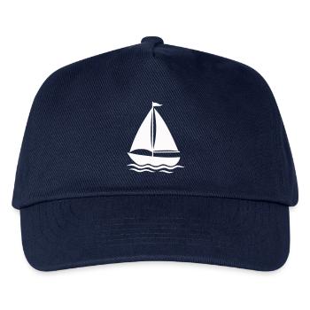 segelschiff - Kinder Basecap - Navy - Vorne