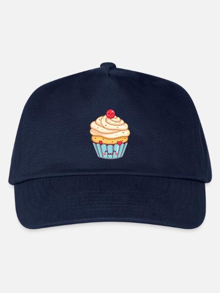 Kawaii Cupcake Kawaii sweets Kawaii Kuchen - Kinder Basecap - Navy