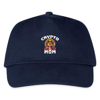Bitcoin Mama - Kinder Basecap - Navy - Vorne
