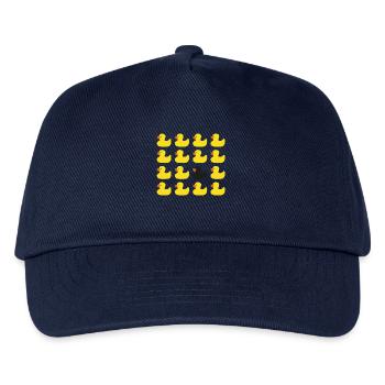 Rubber duck - Kids’ Baseball Cap - navy - Front