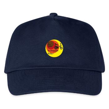 It's a chopper - Kids’ Baseball Cap - navy - Front