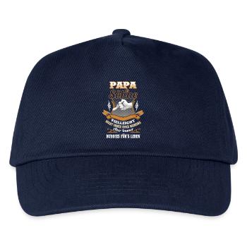 Papa & Söhne - Kinder Basecap - Navy - Vorne