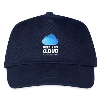 there is no cloud it's just someone else computer - Casquette de baseball Enfant - marine - Devant