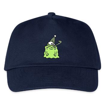 geburtstag alleine einsam traurig keine geschenke - Kinder Basecap - Navy - Vorne
