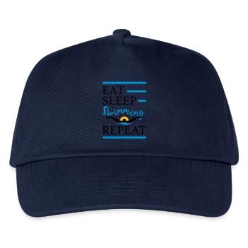 swim - Kids’ Baseball Cap - navy - Front