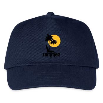 summer Sommer - Kinder Basecap - Navy - Vorne