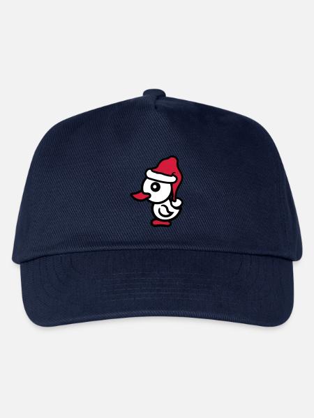 weihnachten nikolaus weihnachtsmann winter geschen - Kinder Basecap - Navy