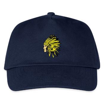 indianer - Kinder Basecap - Navy - Vorne