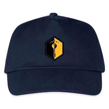 Schlosser / Schloss / Arbeit / Job - Kinder Basecap - Navy - Vorne