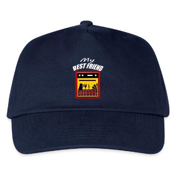 Friend/Best Friend/Freund/Geschirrspüler - Kinder Basecap - Navy - Vorne