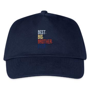 Bester Big Brother aller Zeiten - Kinder Basecap - Navy - Vorne