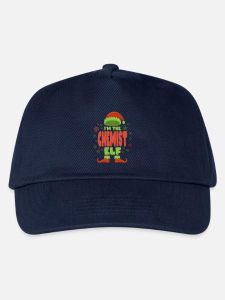 Chemiker Weihnachtself - Kinder Basecap - Navy