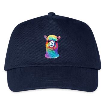 Alpaka - Kinder Basecap - Navy - Vorne