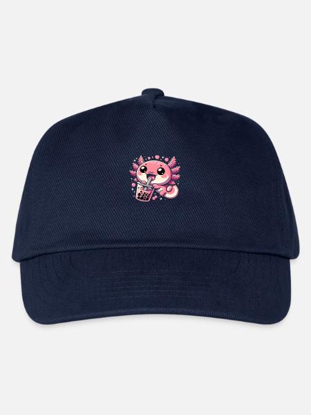Kawaii Bubble Tea Boba Liebhaber Niedliche asiatische Kultur - Kinder Basecap - Navy