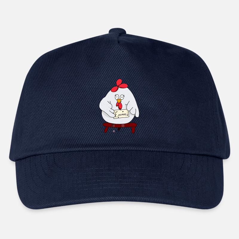Die Abenteuer von Emma Huhn - Emma - Kinder Basecap - Navy
